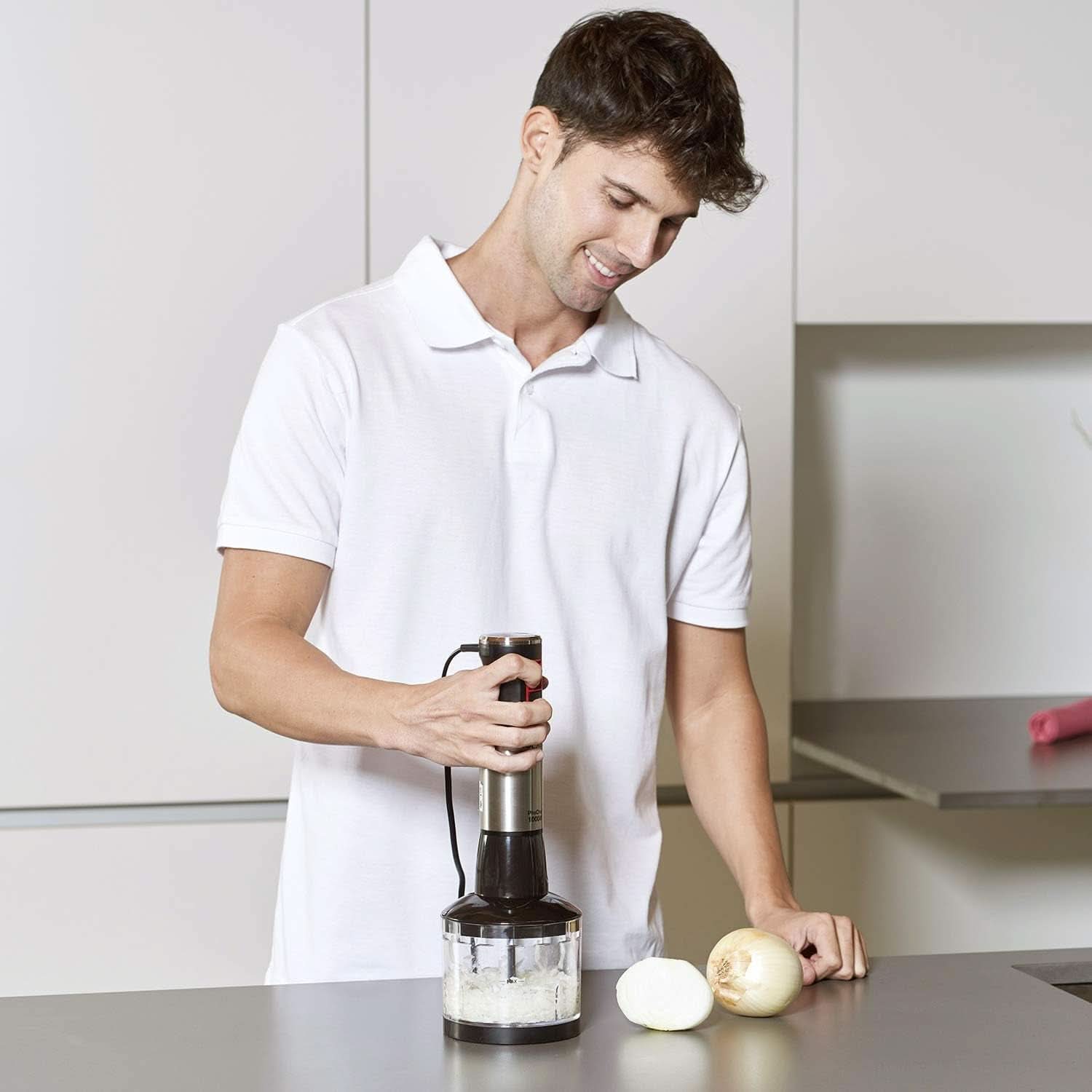 Batteur sur socle Pro Chef 1000, W, Edelstahl Kitchen Naty Shop