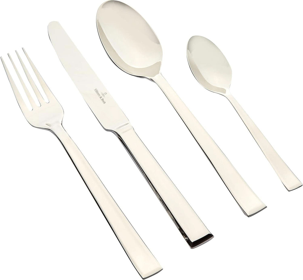 Villeroy & Boch - Ménagère en acier inoxydable Victor, 30 pièces pour 6 personnes Kitchen Naty Shop Set 24 pièces