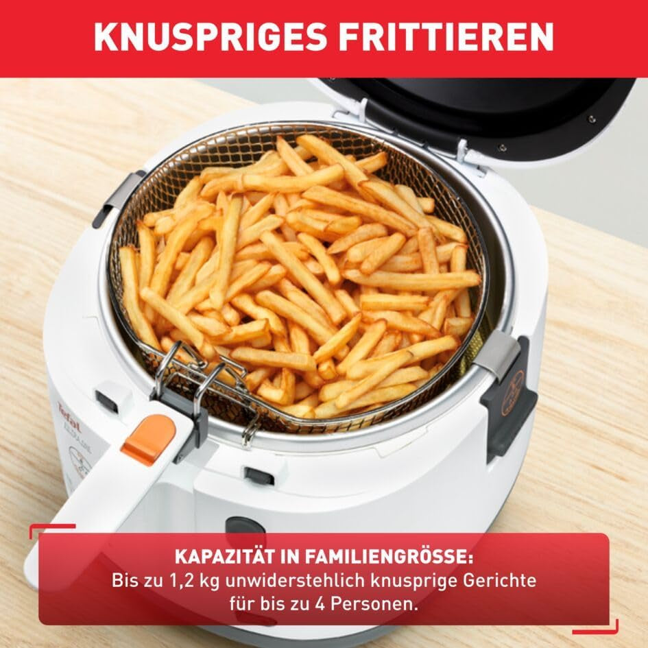 Friteuse Tefal FF1631 Filtra One, 1 900 W, capacité 1,2 kg électroménager Naty Shop