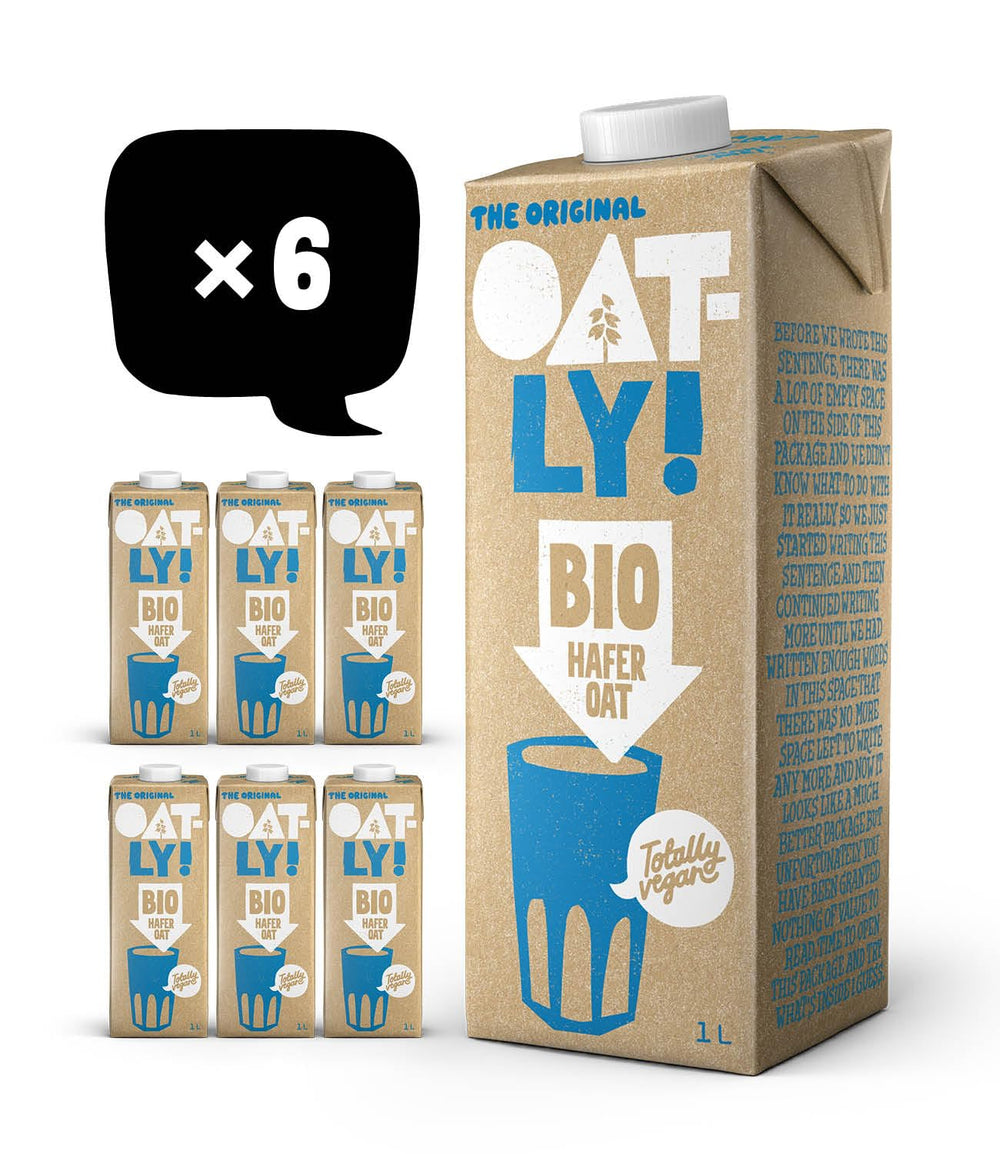 Oatly Haferdrink BIO 1L (Pack de 6)