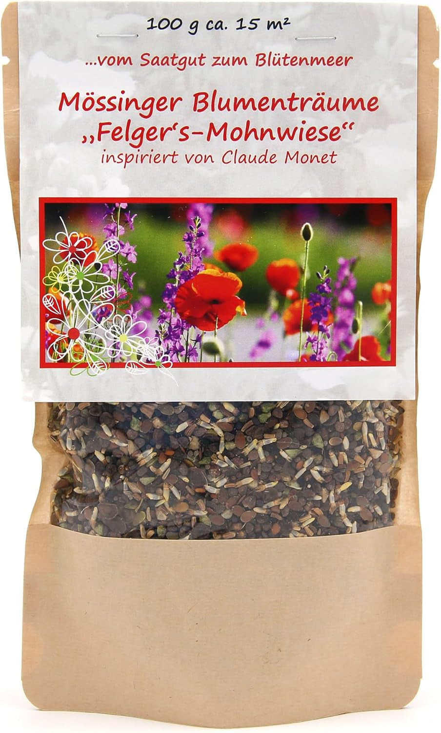 F4 Mohnwiesenmischung (100 G) (Blumenwiese)