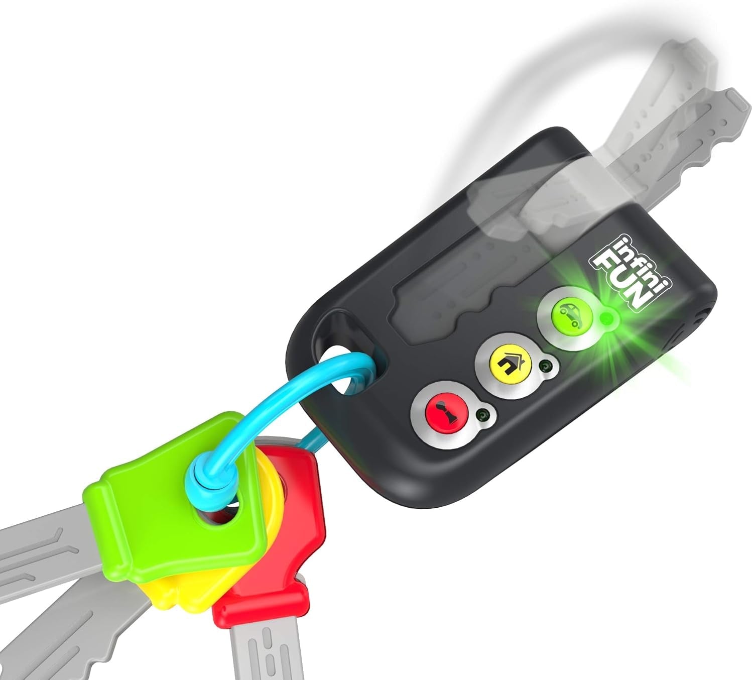 My Duo High-Tech Phone + Key - Un téléphone et une clé très réalistes. - Jouet pour plusieurs projets d'apprentissage à partir de 12 mois Bebe Naty Shop Toys