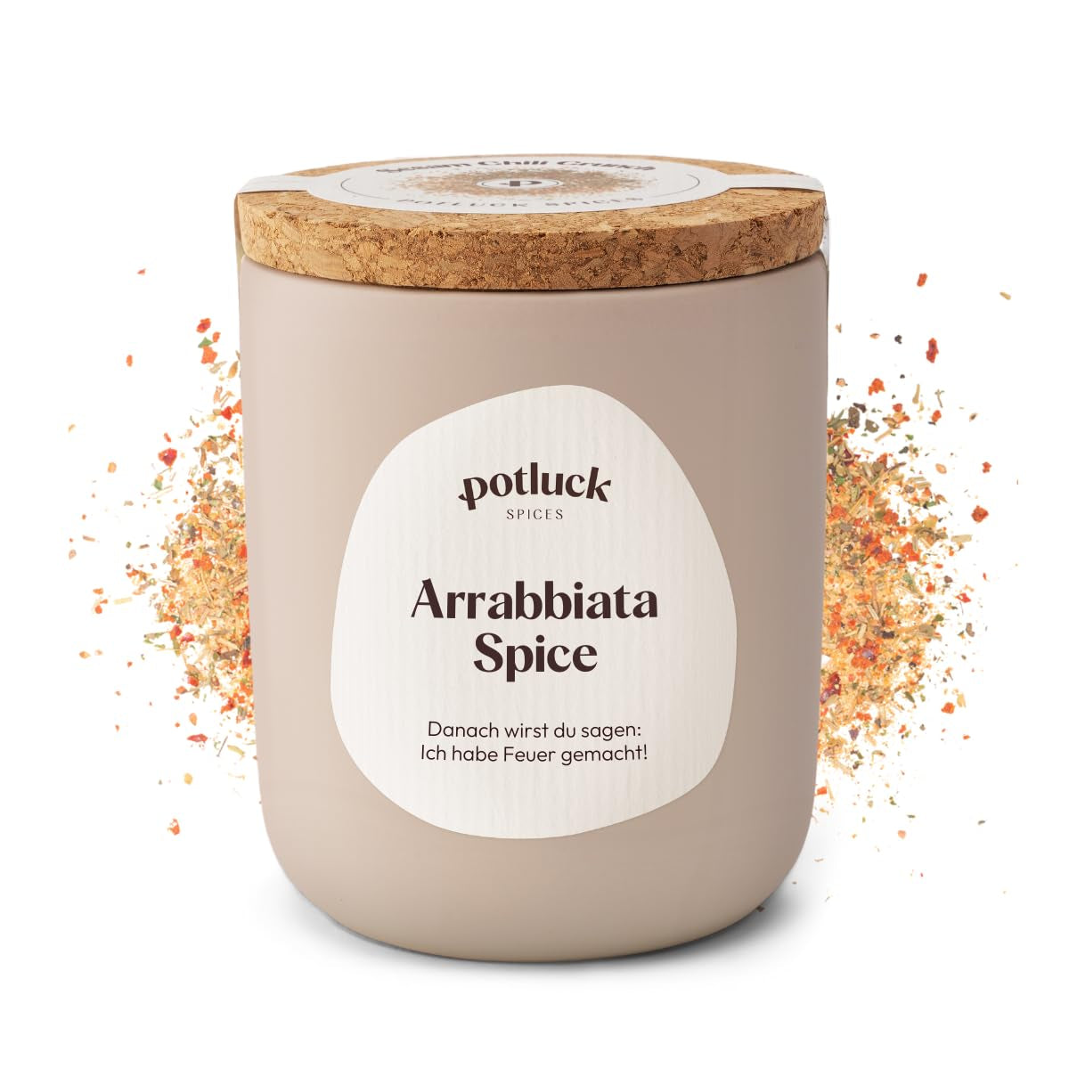 Repas-partage | Pâtes et pizza Kräuter | Gewürzzubereitung im Keramiktopf | 40g | Végétalien, sans gluten et avec des ingrédients naturels