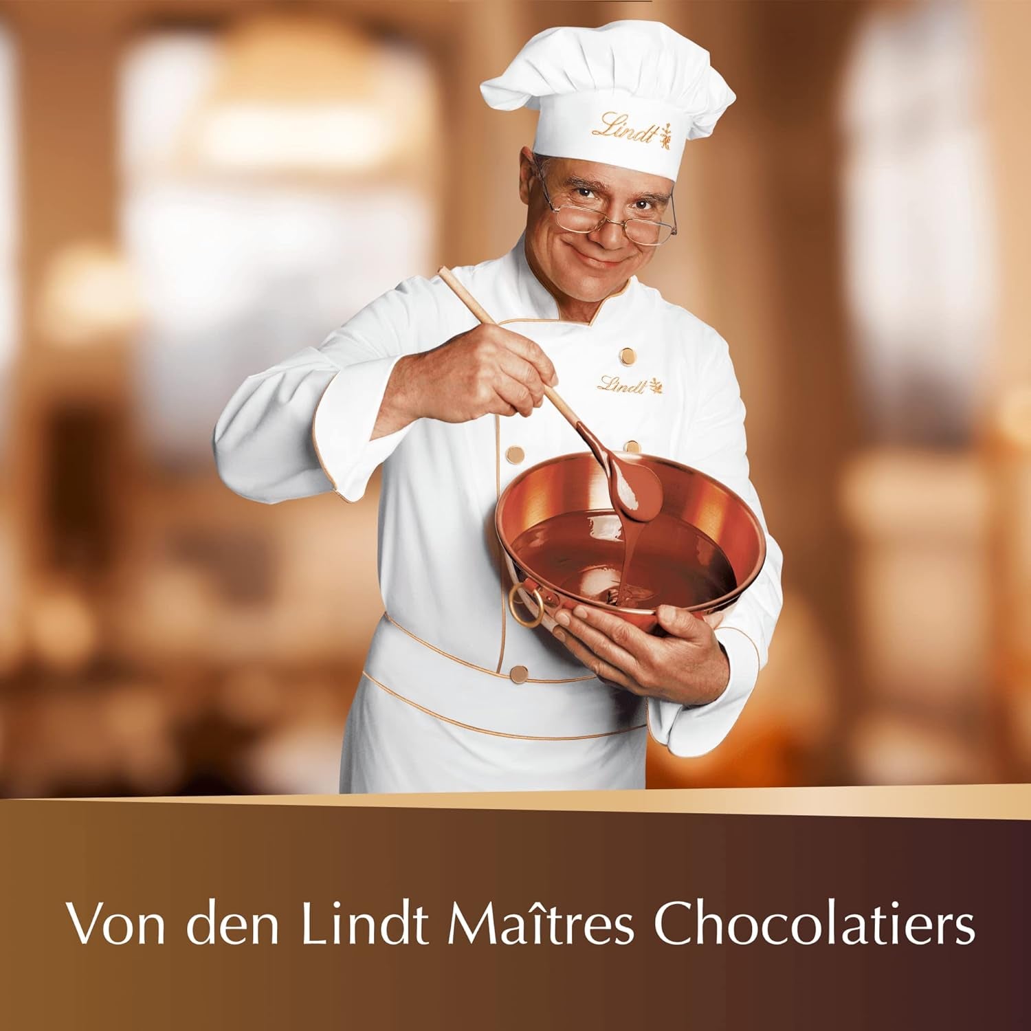 Lindt NUXOR Gianduja Chocolat au lait crémeux aux noisettes entières grillées, 103 grammes Bonbons au chocolat Naty Shop
