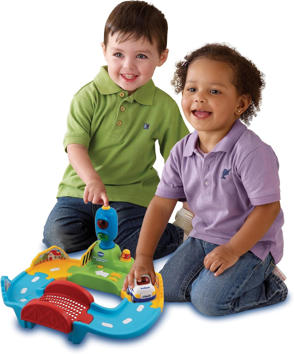 Baby 80-127804 - TUT TUT Baby Speedster - Road Set & 80-517004 TUT TUT Baby Speedster Ambulance Jouet pour enfants, multicolore Bebe Toys Naty Shop