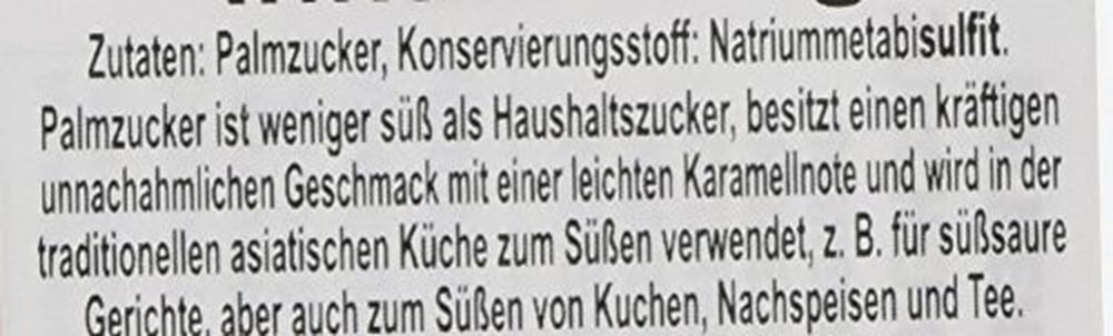 Cock Palmzucker, Scheiben, 4Er Pack (4 X 454 G Packung) Édulcorants Naty Shop