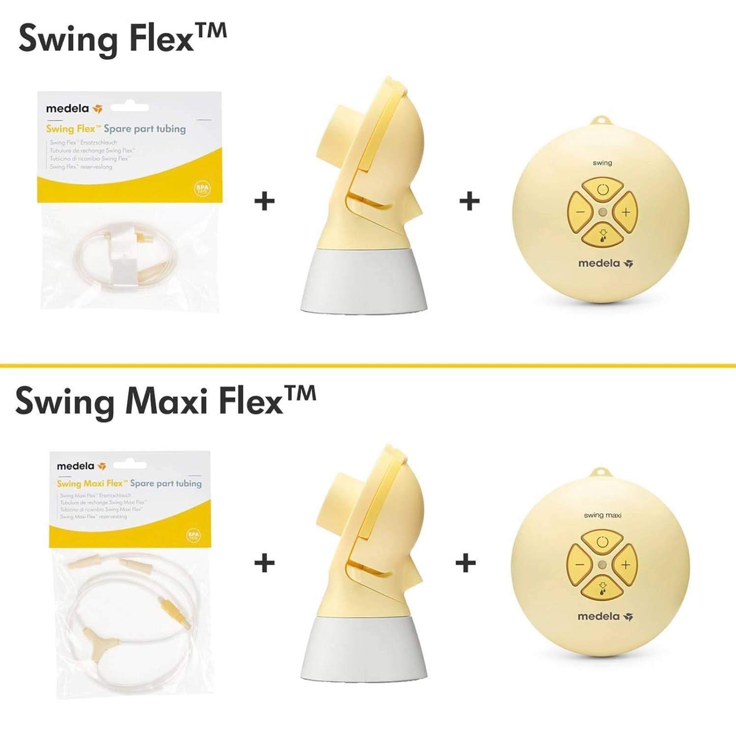Tuyau de rechange Medela Swing Flex Accessoires Alimentation et Allaitement Bebe Naty Shop