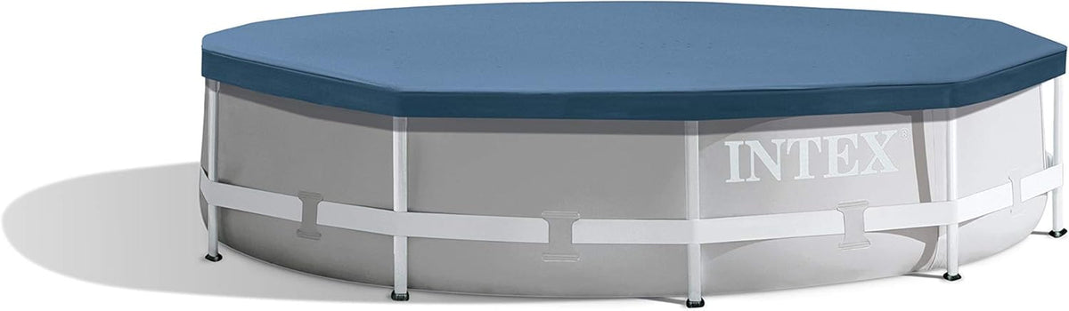 Couverture de piscine ronde Intex - Couverture de piscine - Pour piscines à cadres métalliques et prismatiques 58108 Bleu 3 m