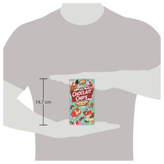 Nestlé Gingerbread, une collation délicieuse et croquante au goût de pain d'épices, enrobée de chocolat au lait et affinée de rayures décoratives de chocolat noir, pack de 4 (1 x 115g)