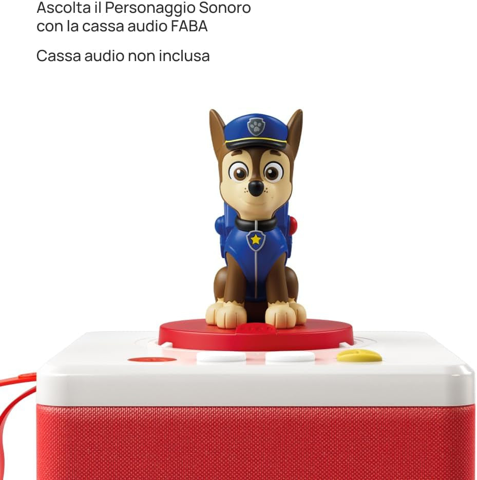Figurine sonore - PAW Patrol Puppy team : Chase - histoires sonores et contes de fées, garçons et filles 2-4 ans, version italienne Baby Toys Naty Shop