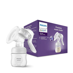 Philips Avent Handmilchpumpe - Einfaches Abpumpen, Mit Natural-Motion Technologie, Bpa-Frei (Modèle SCF430/01) Accessoires transparents Alimentation et allaitement Bebe Naty Shop Nouveau manuel