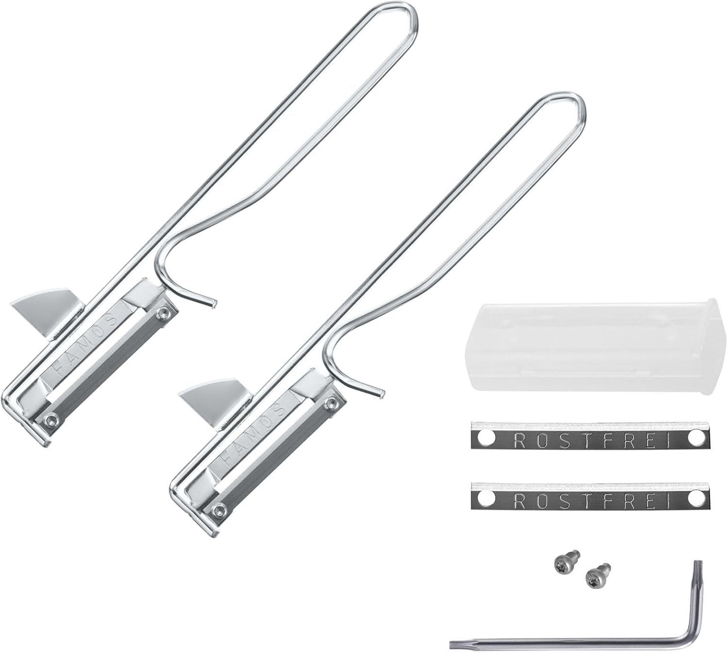 Westmark 106122E1 Éplucheur Lame Acier Chromé Éplucheur Inox Naty Shop Argent