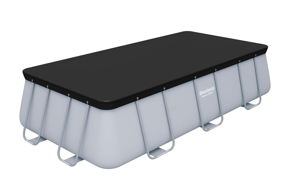 Prelată Bestway PVC 396 x 185 cm, neagră, dreptunghiulară