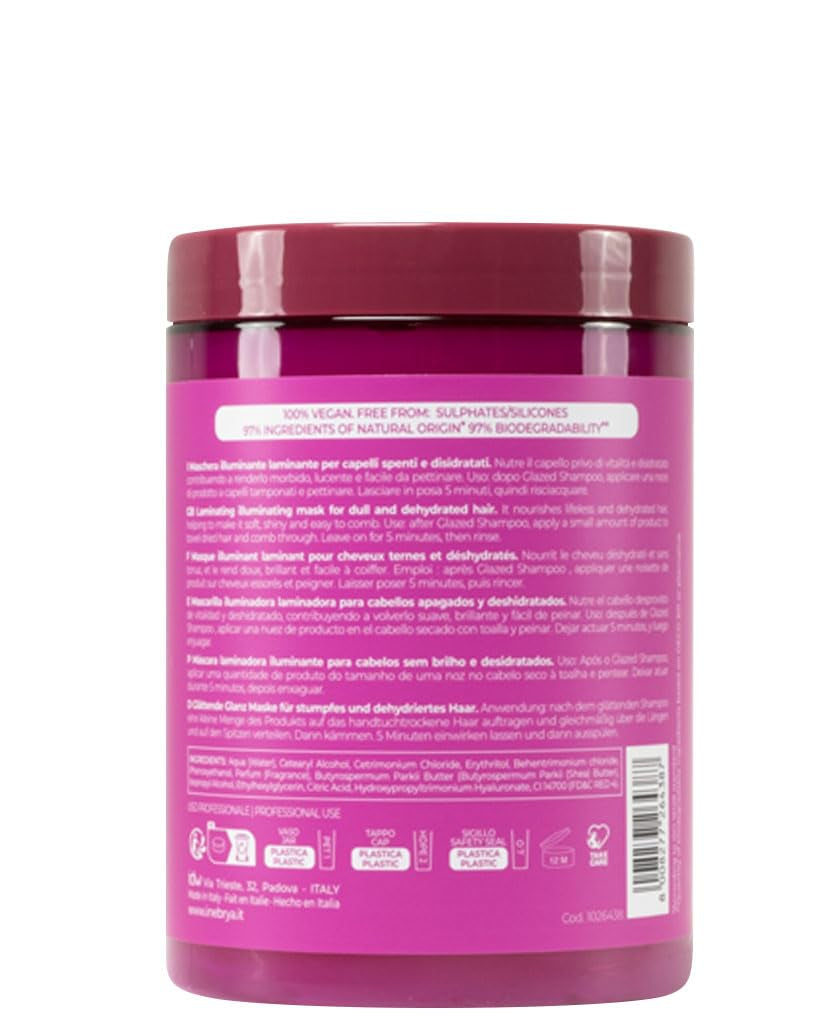 Masque éclaircissant glacé Shecare pour cheveux ternes et déshydratés Naty Shop Hair Mask