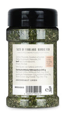 Ankerkraut Nordic Fish, Gewürz für Fisch, ideal für Lachs, Taste of Finnland, mit Petersilie und Dill, 230 g im Streuer