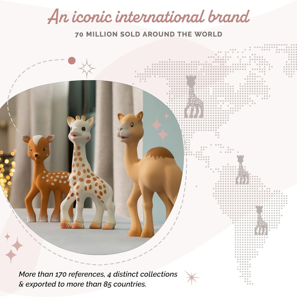 Sophie La Girafe Fanfan căprioara, plastic, 616341, maro