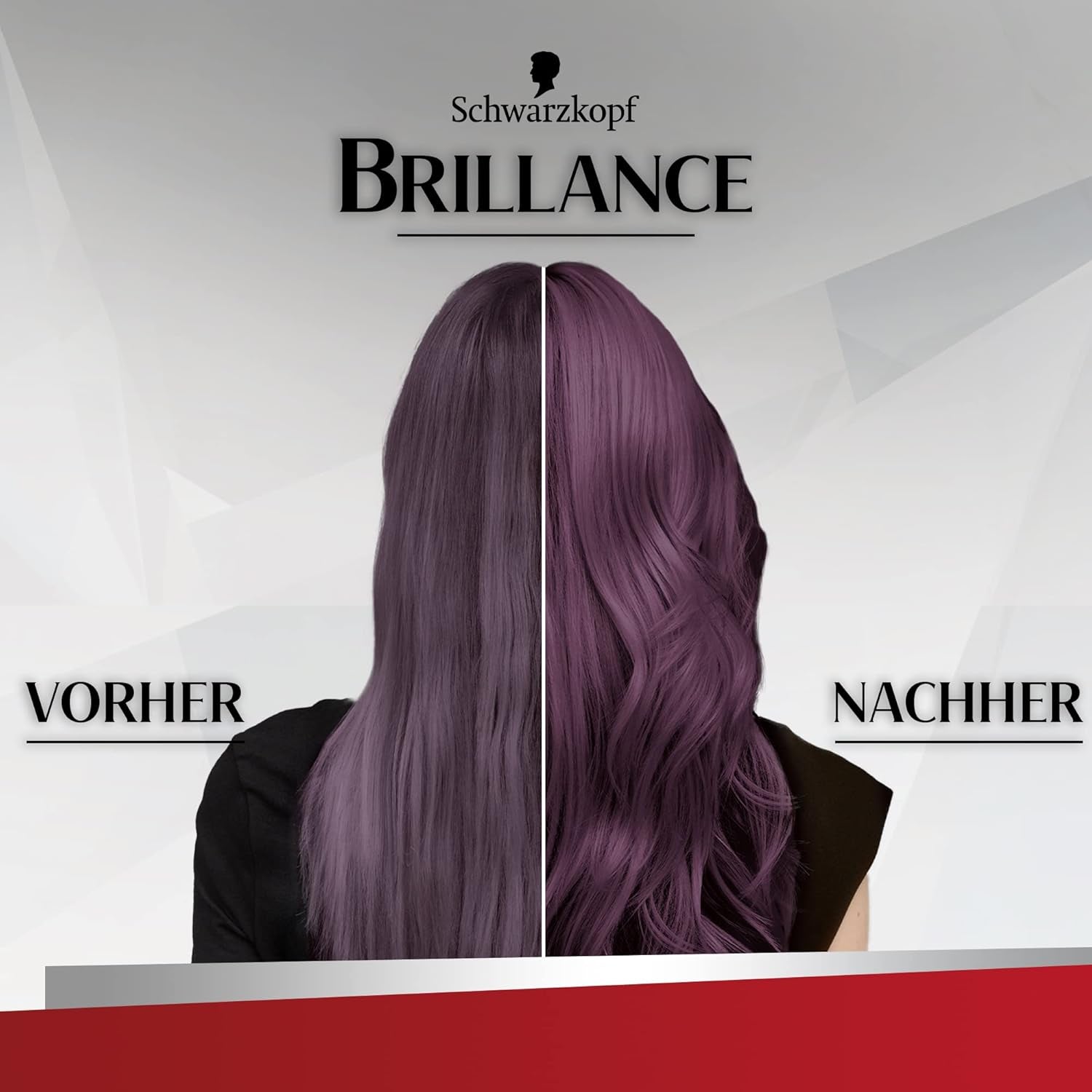 Brillance Shine Treatment, Hair Glossing Radiant Violet (150 ml), hrănește și intensifică culoarea părului, poate fi folosit ca o mască de păr, durează până la 6 spălări ale părului Vopsea pentru par Naty Shop