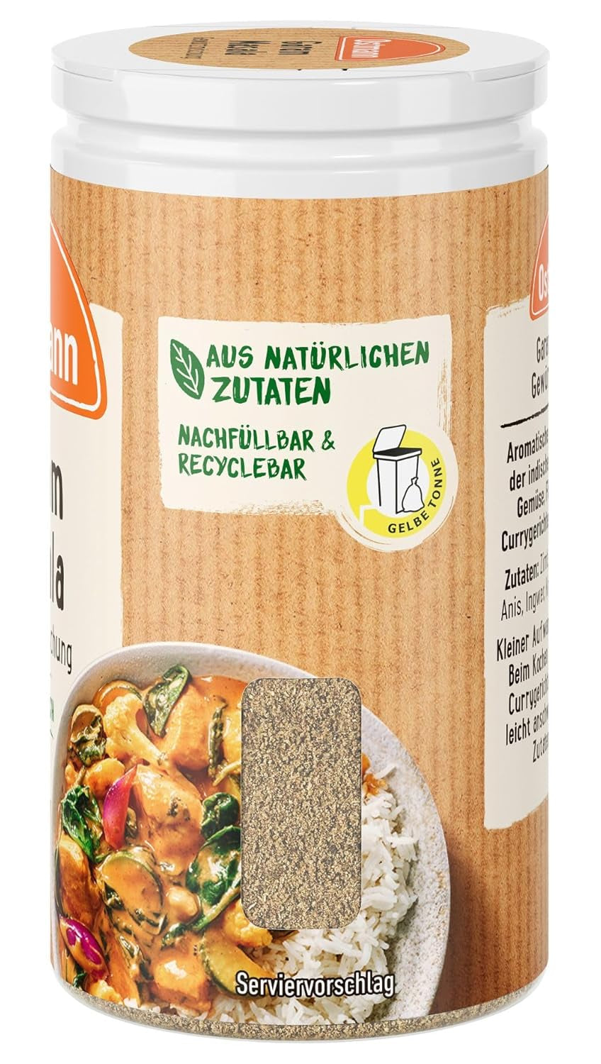 Ostmann Gewürze - Garam Masala Gewürzmischung | Nachfüllbare & recyclable Verpackung | 30 g dans Der Streudose
