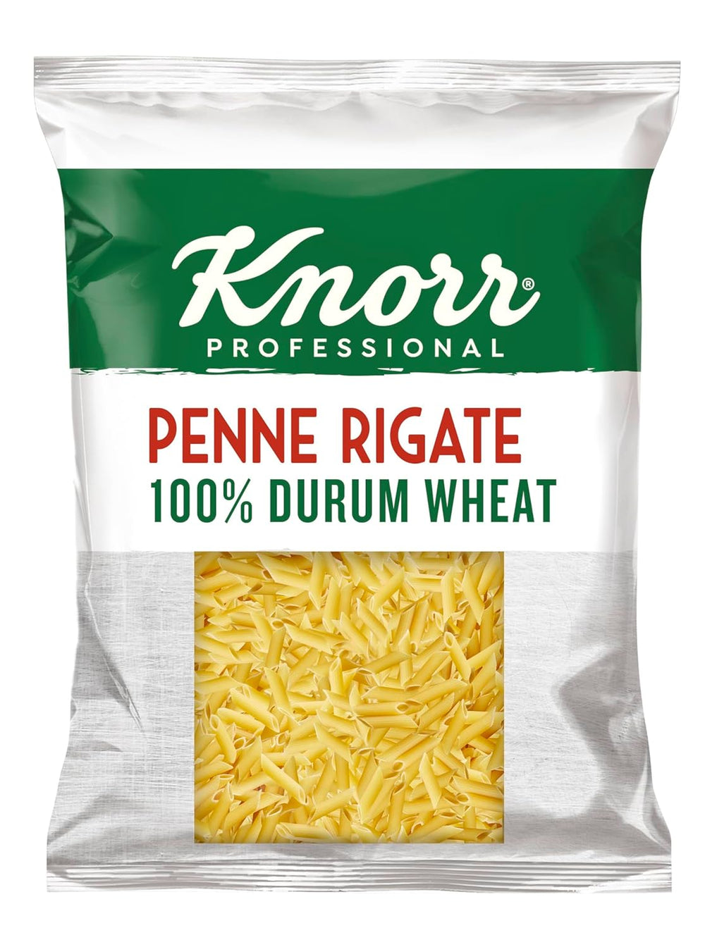 Knorr Penne Rigate Tube Pasta - Grand paquet de pâtes, 1 x 3 kg