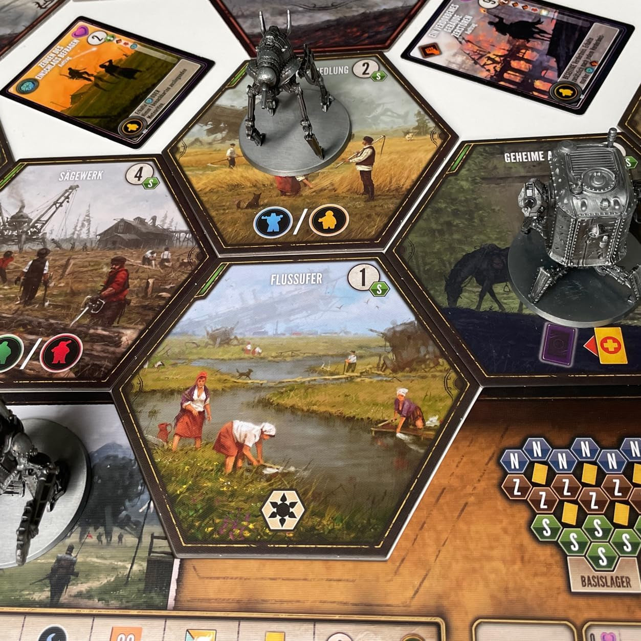 Feuerland Spiele 31025 jeu de société expéditions, tons terre