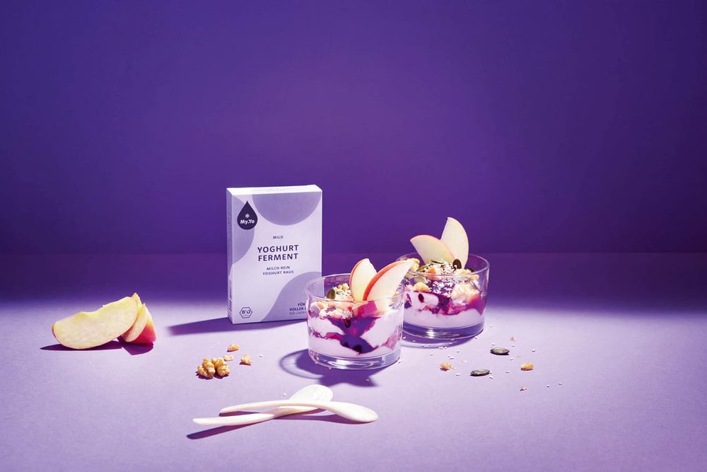 Bio Yaourtferment Doux | 6x5grs | Joghurtkulturen für bis zu 30 L self gemachten yaourt doux