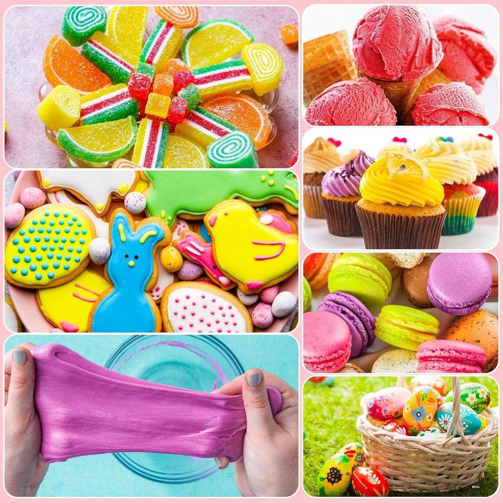 Colorant alimentaire en gel, contenants de 6 ml et 10 ml Naty Shop