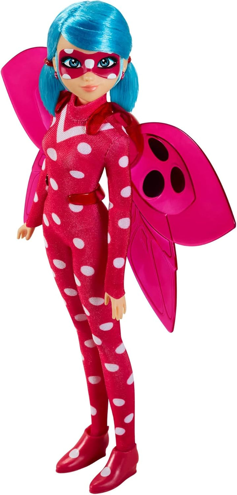Bandai - Miraculous Ladybug - Poupée Marinette Changement de Couleur Surprise - Poupée Articulée Miraculous, 26 cm + 3 Surprises - Modèle Aléatoire - P50390 Dolls Naty Shop Cosmobug