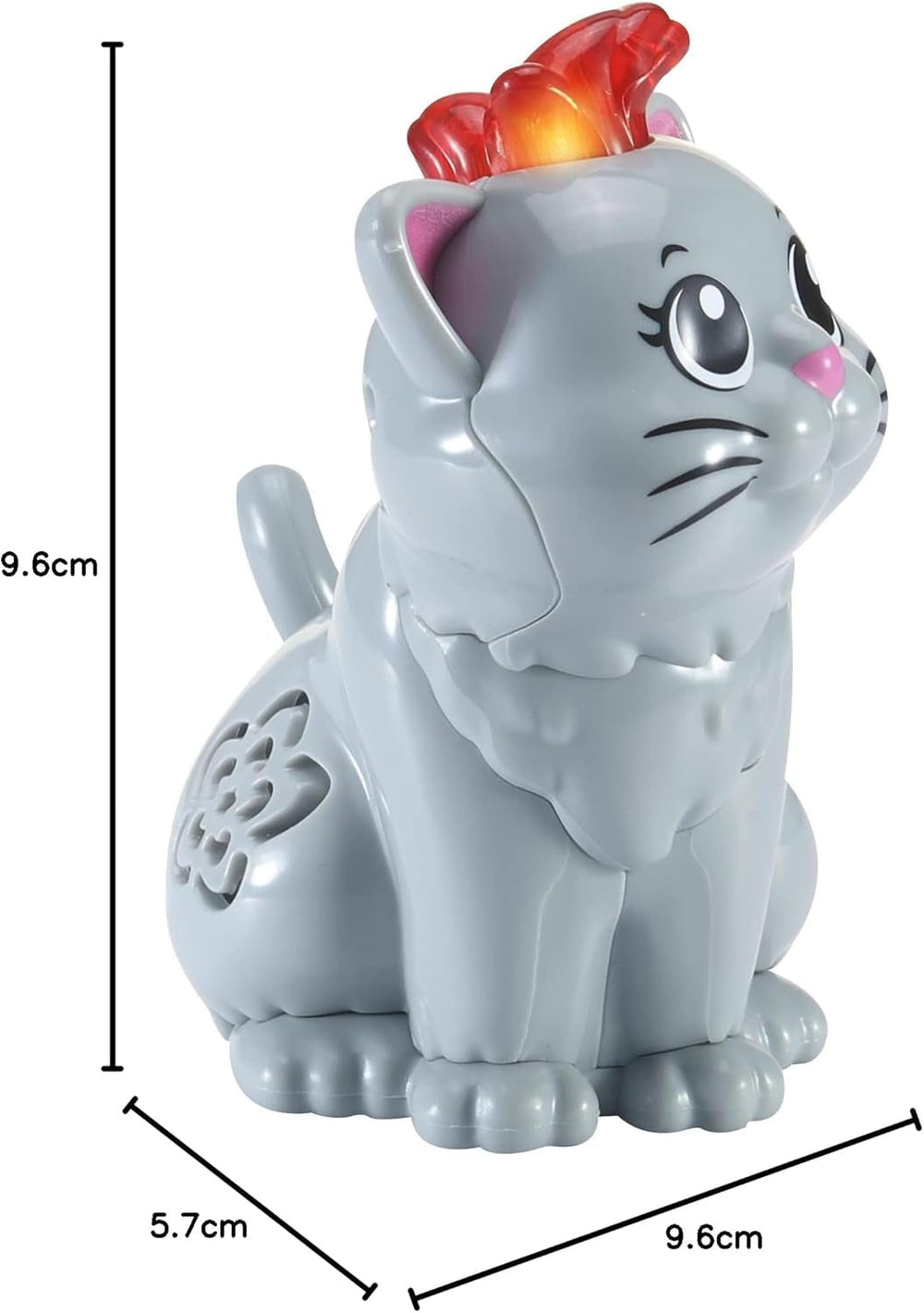 Vtech Tip Tap Baby Animals - Chat - Jouet interactif avec lumière et musique pour un jeu de rôle imaginatif - Pour bébé de 1 à 5 ans Jouets Naty Shop