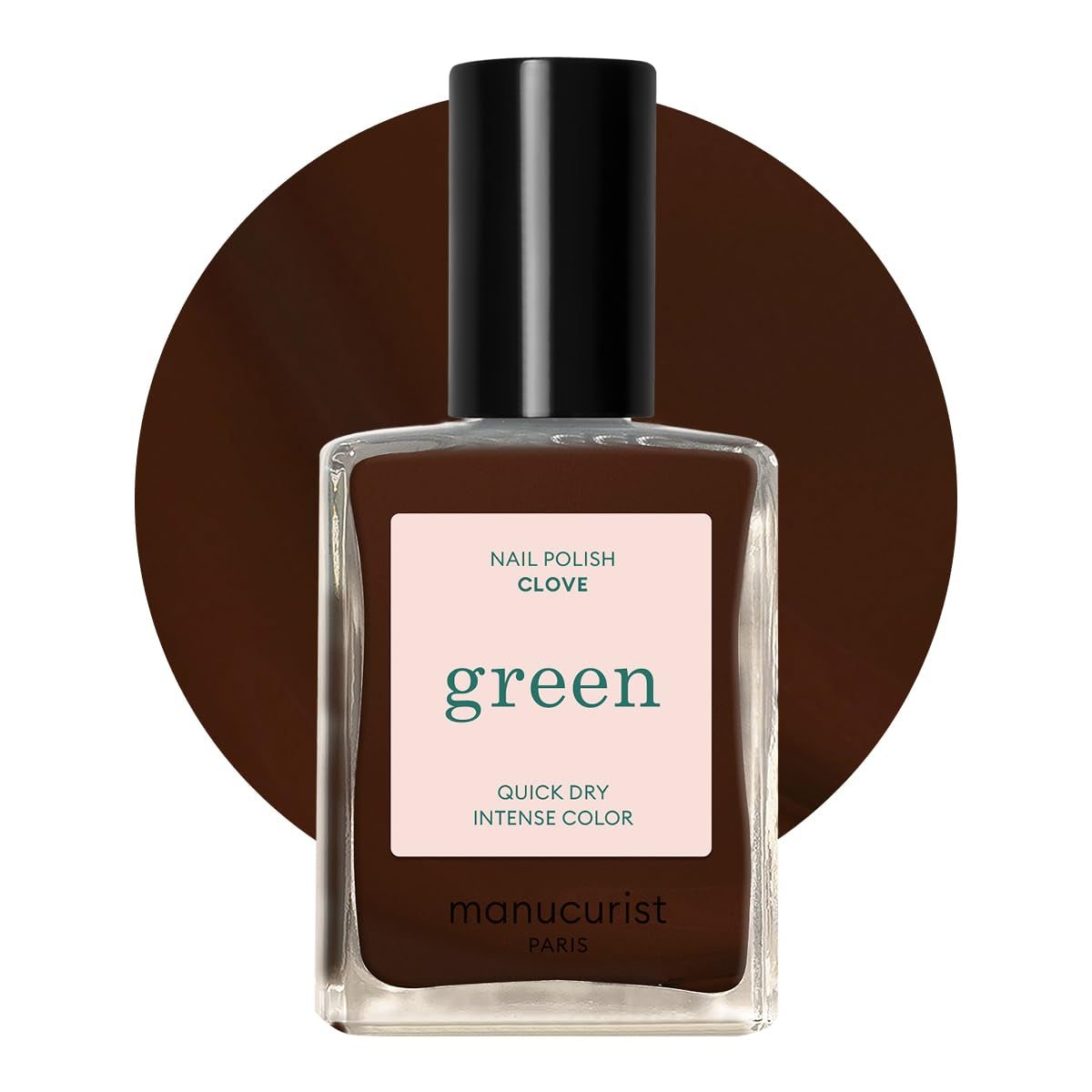 Manucurist Green - Oja Rosy Beige Shell Beige - Oja cu Uscare Rapidă - DIY Nails - Vegană 12-Free - Pe Bază de Plante - Oja - Fabricată în Franța