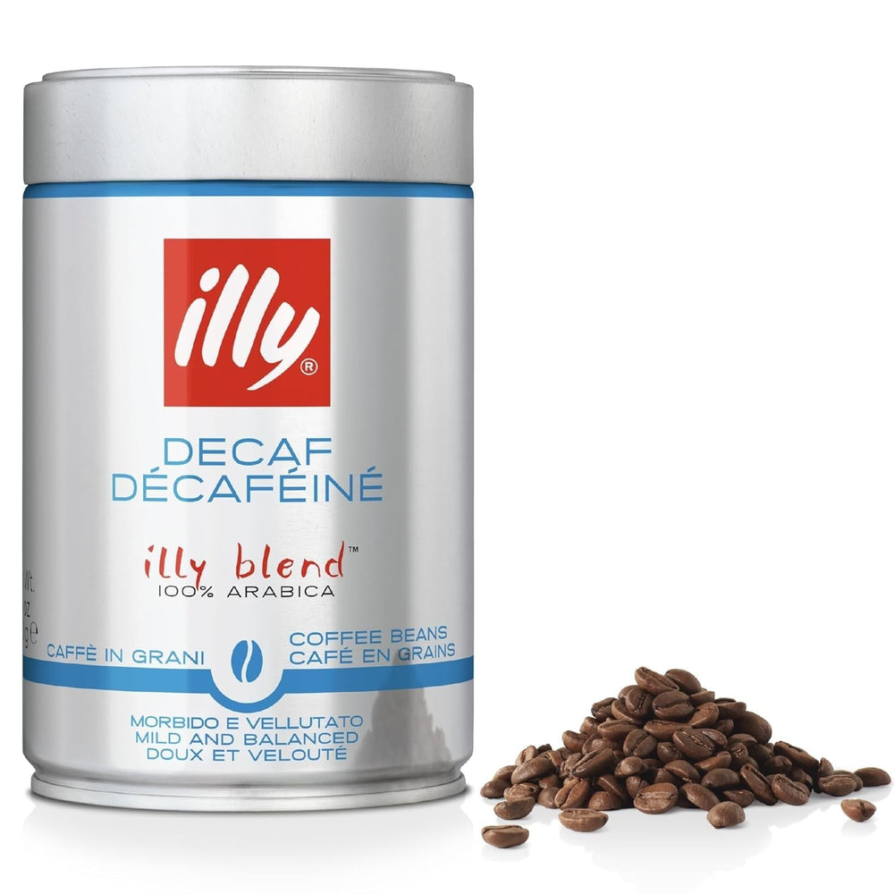 Café Illy, café en grains décaféiné - Boite 250 g Café Naty Shop 250 grammes