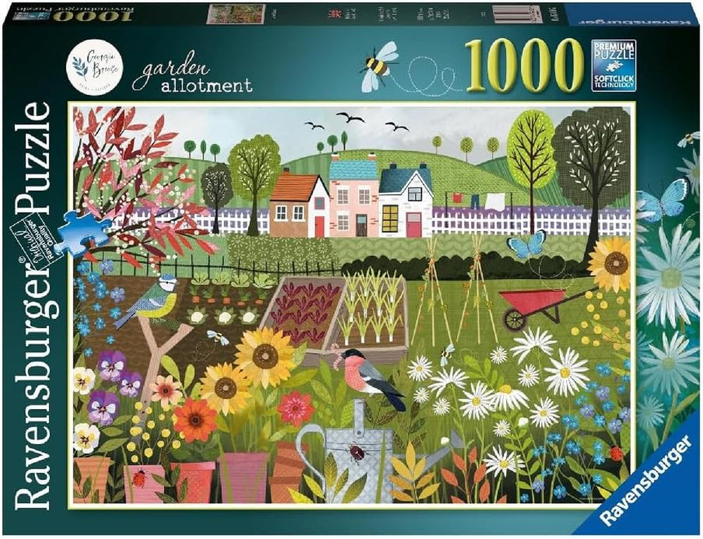 Ravensburger Puzzle 12001178 - Lotissement de jardin - Puzzle de 1000 pièces pour adultes et enfants de plus de 14 ans Puzzle Naty Shop Design ancien