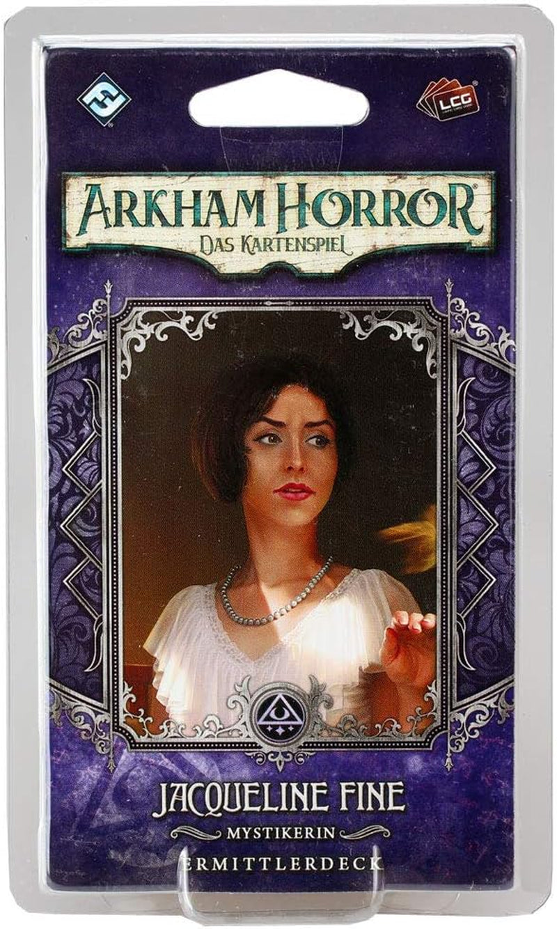 Fantasy Flight Games, Arkham Horror : LCG, jeu de base, jeu expert, jeu de cartes, 1 à 4 joueurs, à partir de 14 ans, 45 minutes et plus, allemand, multicolore, coloré