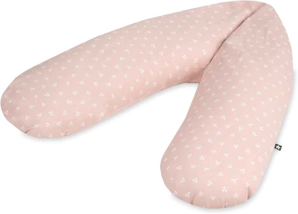 Julius Zöllner pernă de alăptare din jersey aprox. 190 cm | umplutură 42 litri microperle Eps | Fabricat în Germania | capac din jersey 100% bumbac Accesorii Hrana si Alaptare Bebe Naty Shop Frunzoase