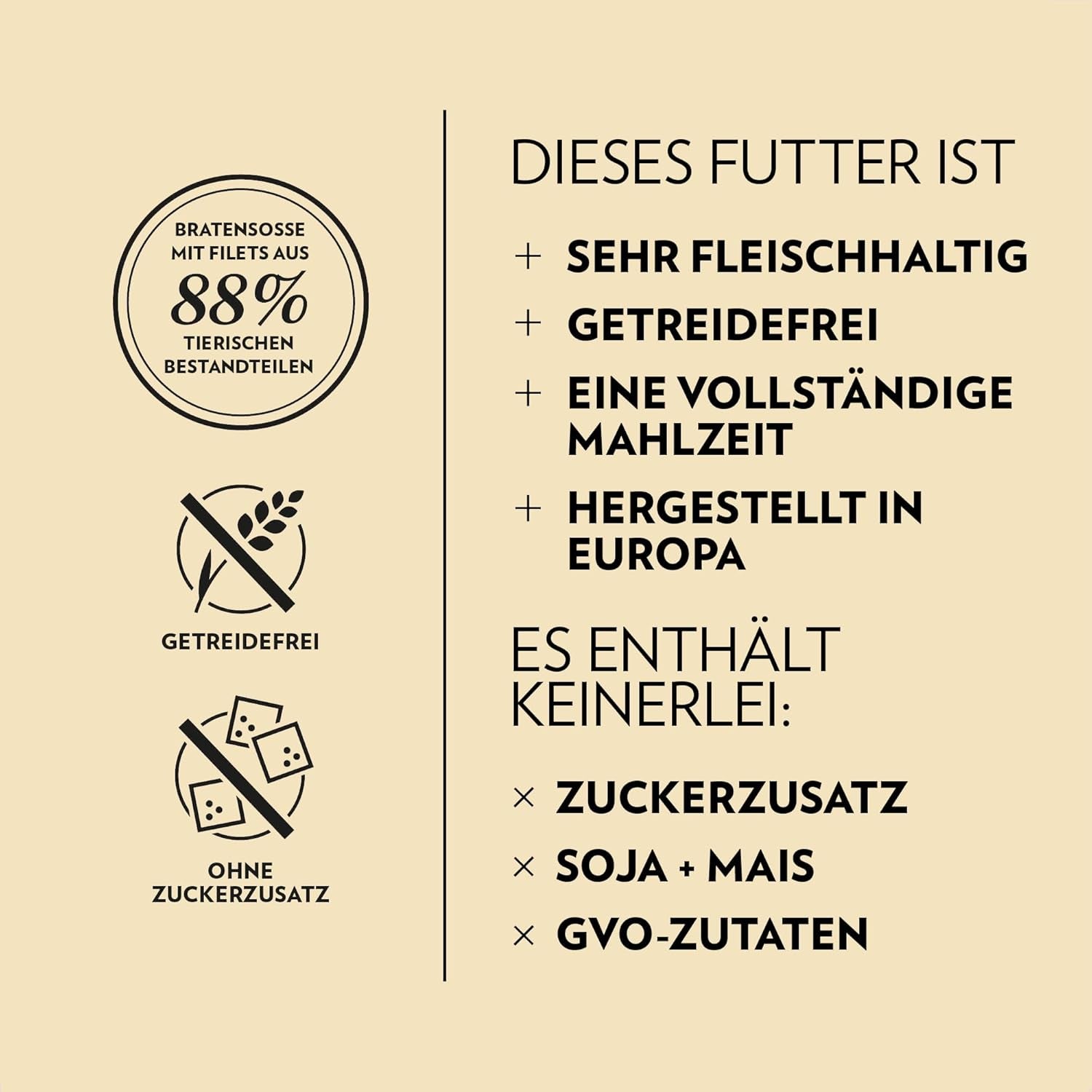 PrimaCat - Nourriture humide classique pour chats, saveur d'oiseau en sauce, 28 x 85 g