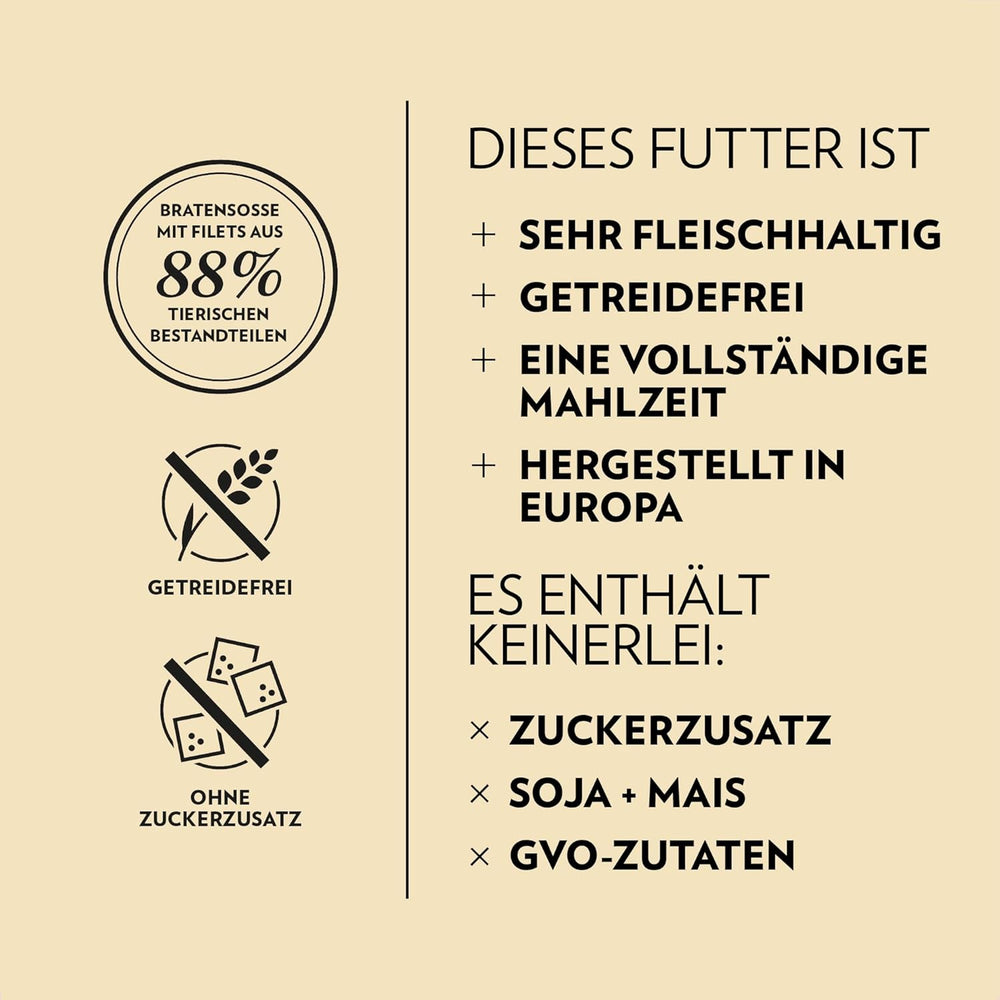 PrimaCat - Nourriture humide classique pour chats, saveur d'oiseau en sauce, 28 x 85 g