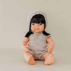 Miniland Babypuppe asiatique filles 38cm-31056, Zufällig