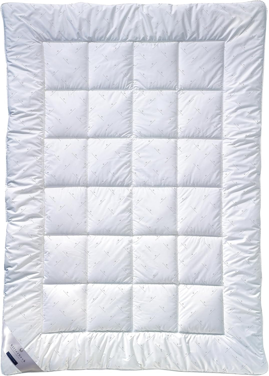 Billerbeck Couette en Fibre King E21 - Couette Raffinée en Fibre d'Aloe Vera - Couette Toutes Saisons 135 X 200 Cm à Chaleur Moyenne, Blanc Naty Shop Couettes Simple 135 X 200 Cm Medium (M)
