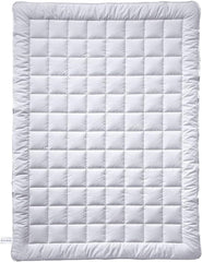 Billerbeck Lina Superlight Quilt - Couette en lin - 155 x 220 cm - Couette d'été, Couette rafraîchissante, Couette d'été légère - 70% lin, 30% coton, Couettes et couettes blanches Naty Shop Default Title