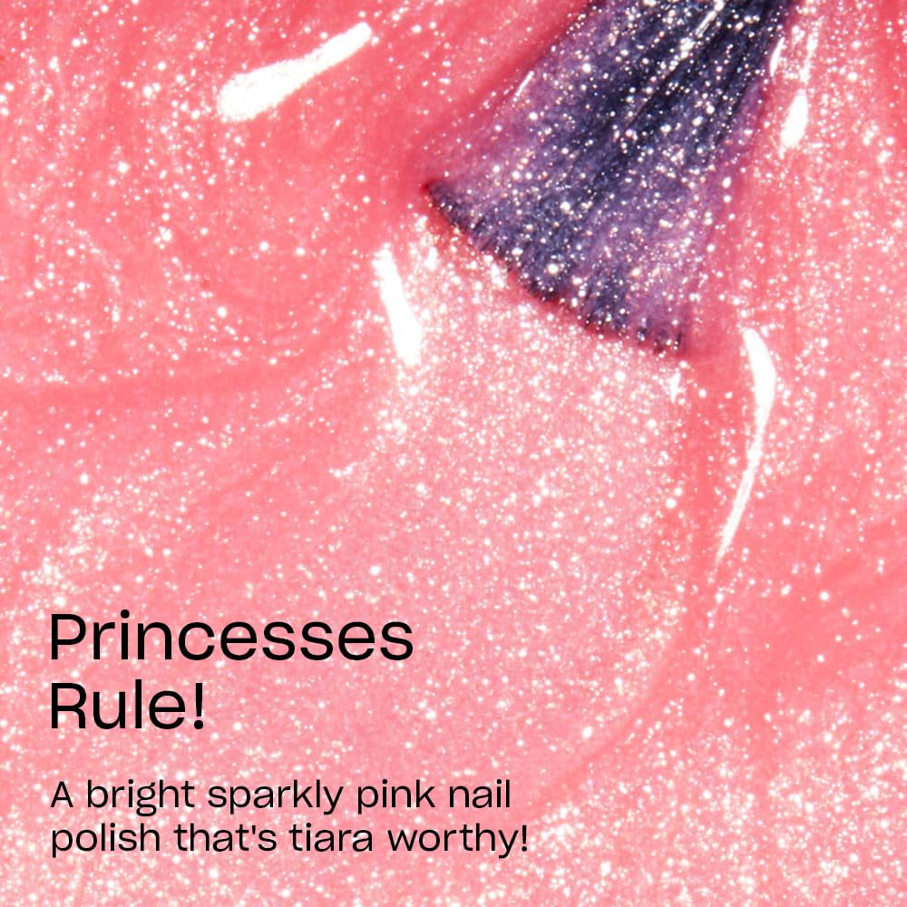 OPI Nail Lacquer Pink Shades – Oja cu uscare rapidă, rezistentă la ciobire și de lungă durată – durează până la 7 zile – cu pensulă ProWide extra-lată
