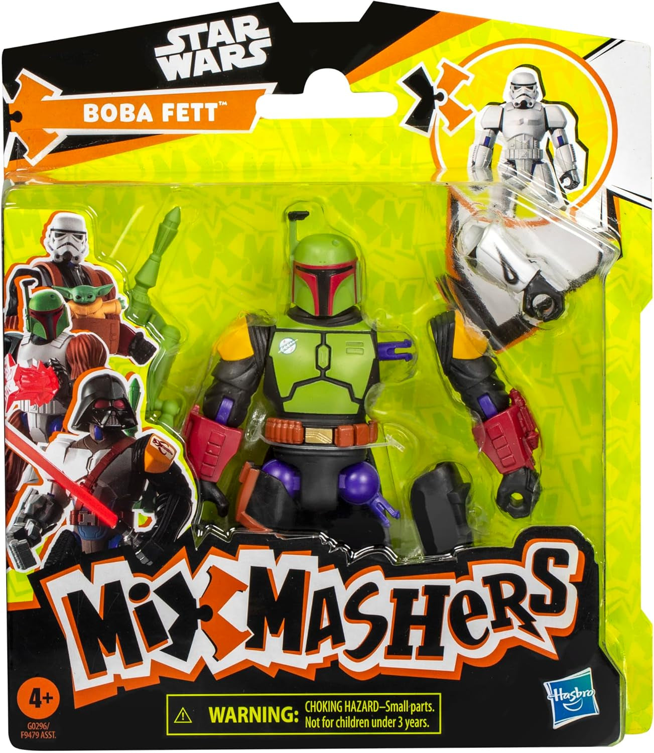 Star Wars Mixmashers Boba Fett Figurine personnalisable à mélanger et accessoires Figurines Naty Shop