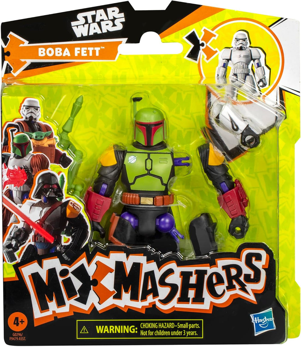 Star Wars Mixmashers Boba Fett Figurine personnalisable à mélanger et accessoires Figurines Naty Shop