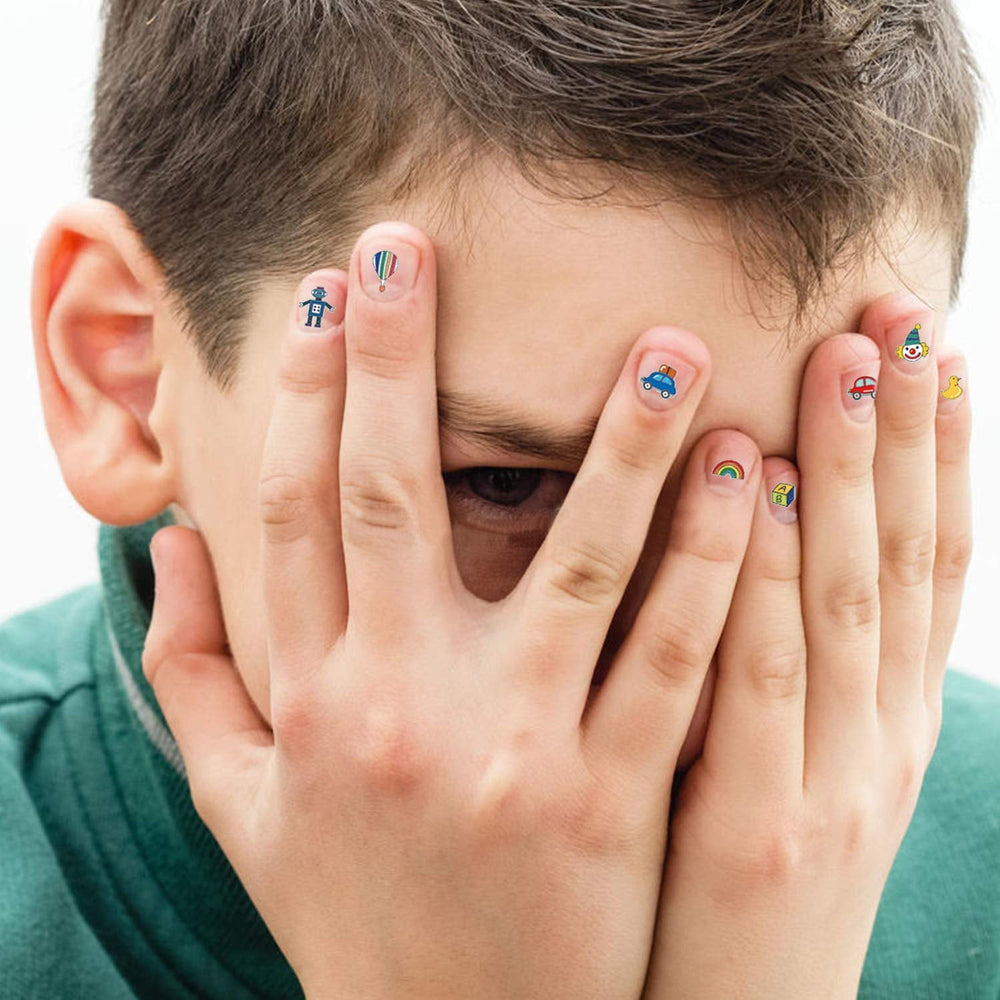 Autocollants pour ongles pour enfants filles, plus de 600 motifs d'animaux, fruits, dinosaures, voitures, fleurs, autocollants 3D pour ongles, fête d'anniversaire, thé, salon de manucure et spa, cadeau