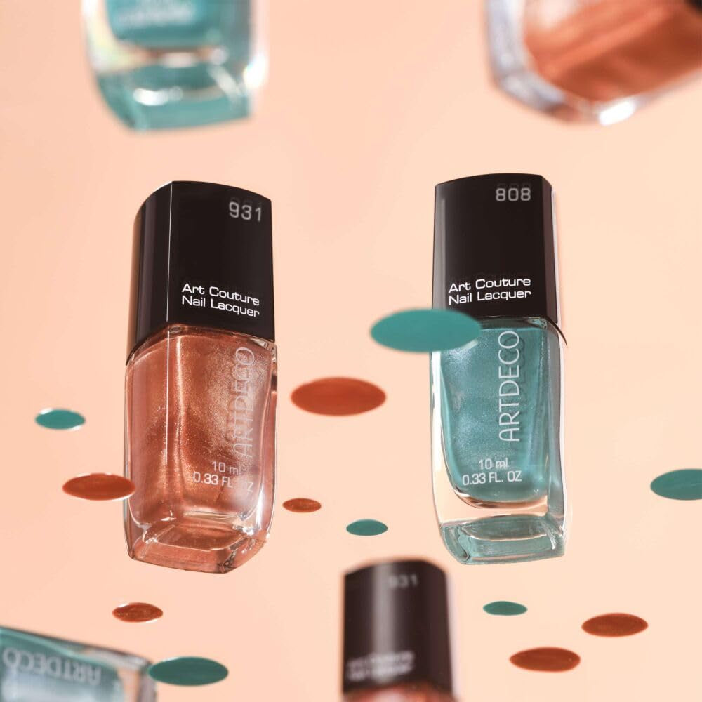 ARTDECO Art Couture Nail Lacquer - vernis à ongles effet vinyle brillant et pinceau pour une couche parfaite - 1 x 10 ml