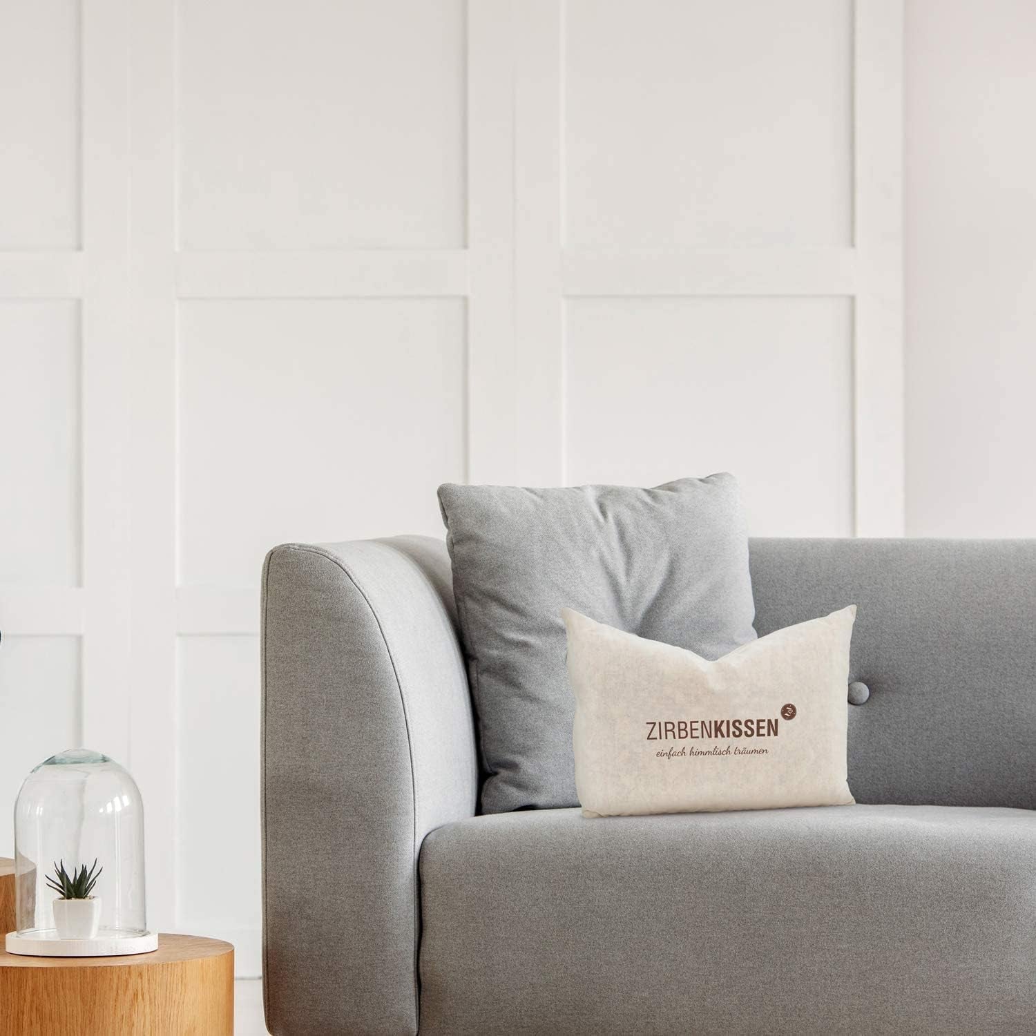 Famille de pins suisses Coussin en pin suisse Simply Heavenly Dreaming 30X20 cm, bois, naturel, 1 pièce (1 paquet) Oreillers standard Naty Shop