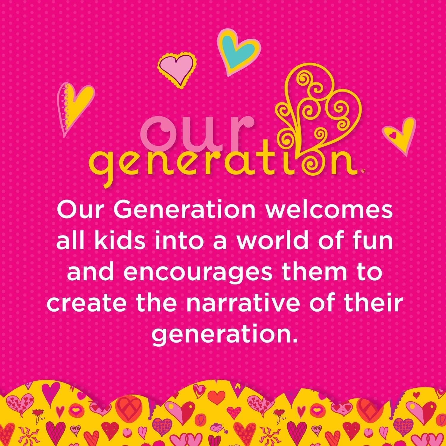 Our Generation - AVA - 46 cm-Modepuppe - Lebensechte hellblaue Augen & gewelltes Blondes Haar - Rosa Kunstpelz-Mantel-Outfit - Vorgetäuschtes Spiel - Spielzeug für Kinder ab 3 Jahren