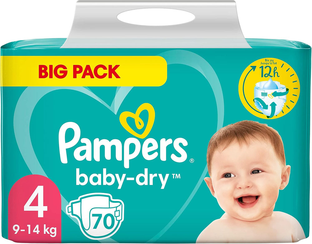 Pampers (ancienne version), culottes, taille 4, 9 kg-15 kg, paquet de trois (1 x 88 couches)