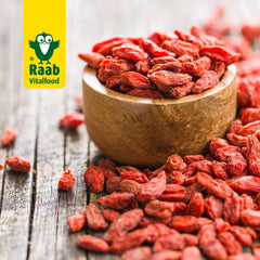 Raab Vitalfood Baies de Goji Bio, qualité premium, 500 grammes Naty Shop produits déshydratés