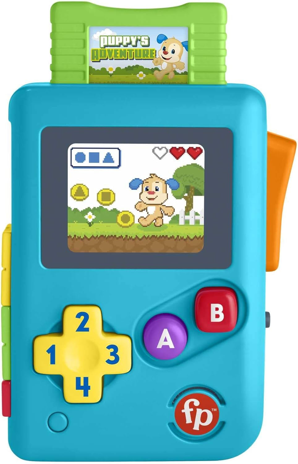 Fisher-Price HBC86 - Learning fun Lil' Gamer, jouet musical d'apprentissage et d'activité, version allemande, pour bébés et jeunes enfants de 6 à 36 mois Baby Toys Naty Shop Espagne Non applicable