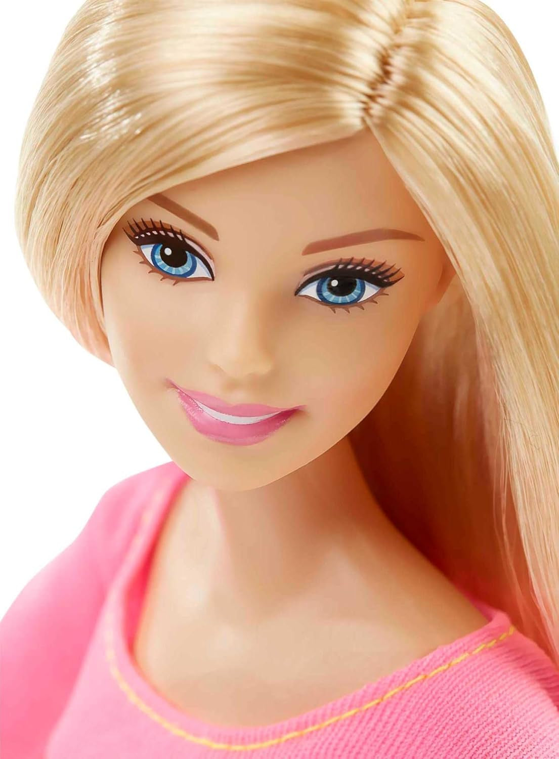 Barbie Made to Move - articulații mobile pentru poziții și mișcări realiste, ținută sportivă și păr lung blond, ideală pentru jocuri de rol și creativitate, vârsta 3+, DHL82 Papusi Naty Shop
