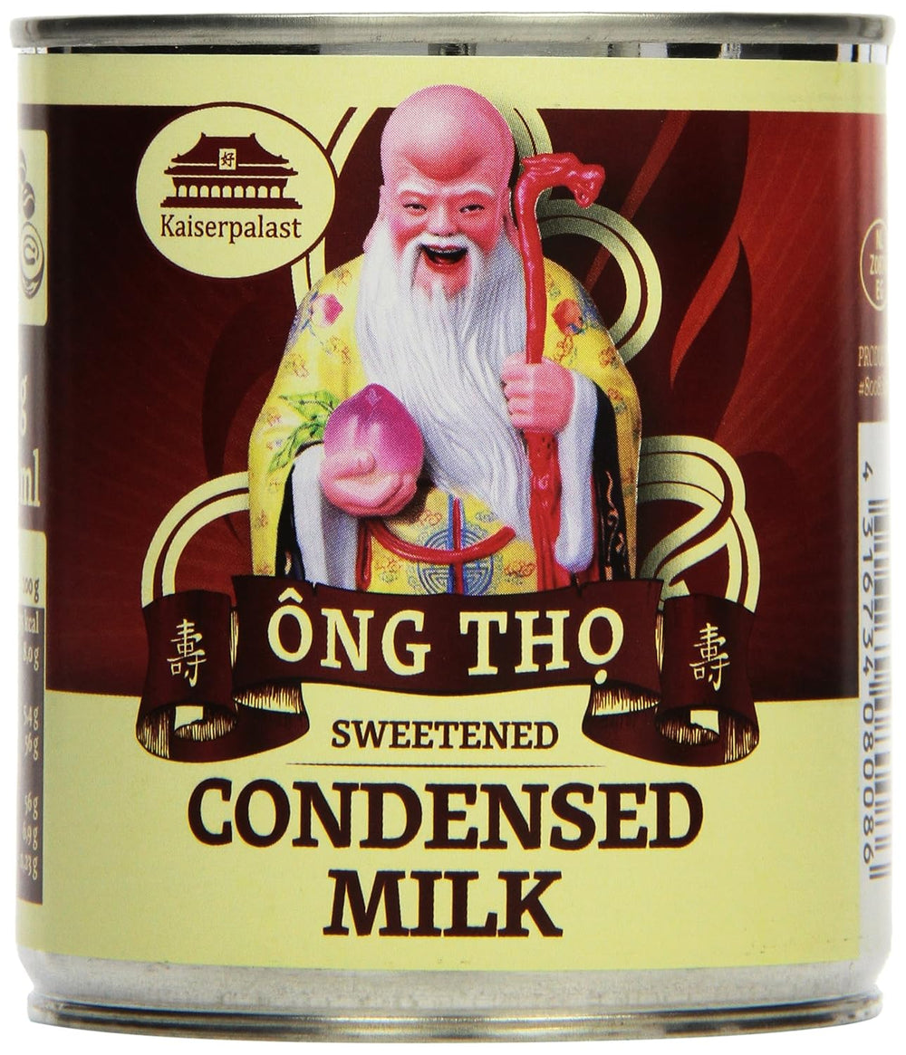 Kaiserpalast Lait concentré 8% Fettanteil, préparé pour les sucres du café et du thé ou pour la cuisine et le dos, 1 x 397 g